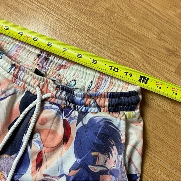 O-Mighty Hella Hentai Trackiez Sweats Joggers XS S Anime Manga - Picture 11 of 13